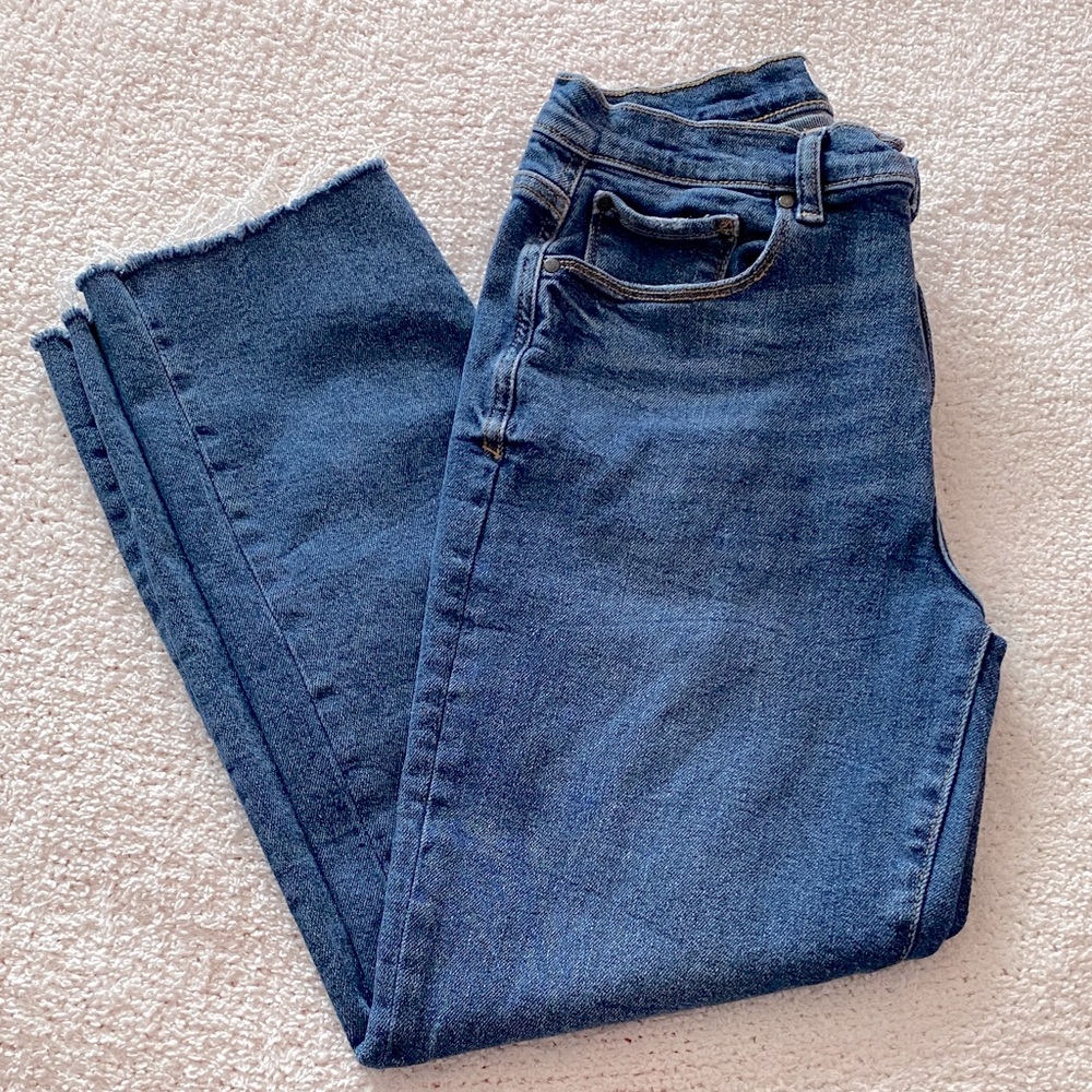 Kensie High Rise Slim Straight Jeans The Allie